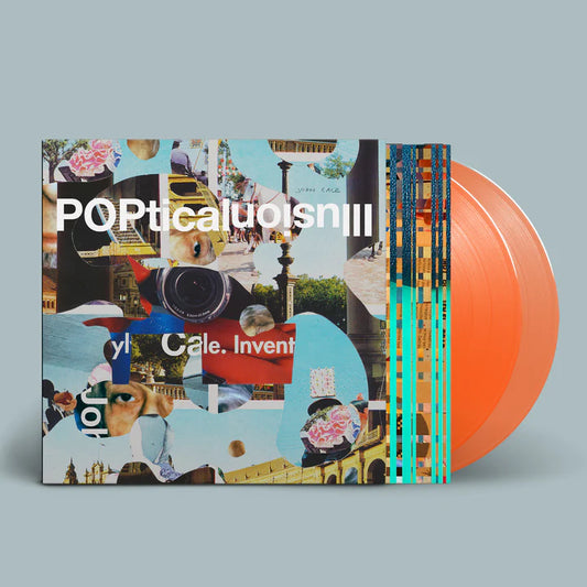 PRE-ORDER: John Cale "POPtical Illusion" 2xLP (Translucent Orange)