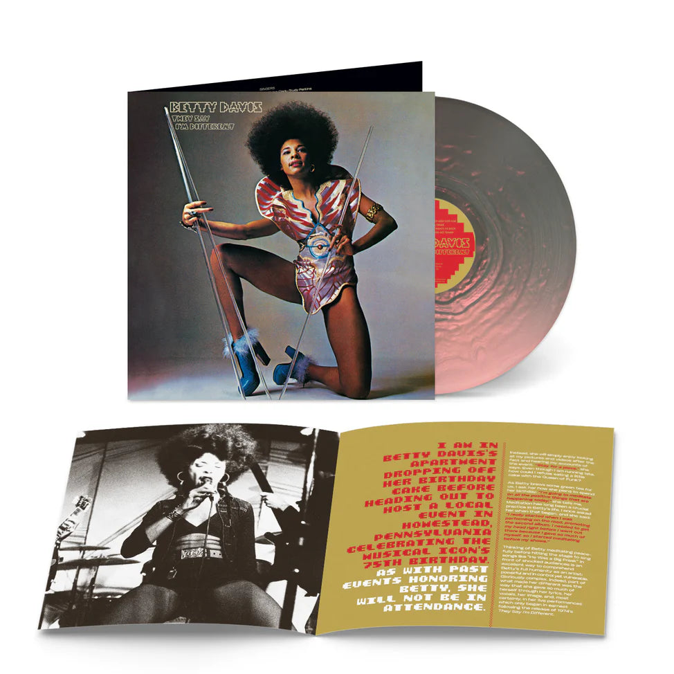 Betty Davis "They Say I'm Different" LP (Pearl Flip / Horizon)