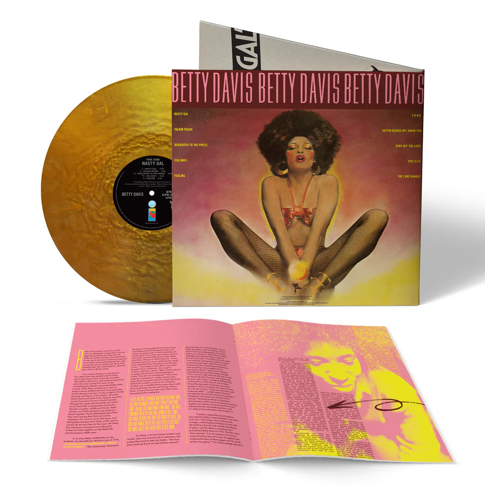 Betty Davis ''Nasty Gal'' LP (Gold Vinyl)