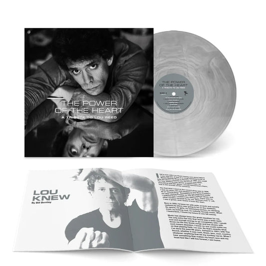 DAMAGED RECORD STORE DAY 2024:  V/A ”The Power of the Heart: A Tribute to Lou Reed” LP (Silver Nugget)
