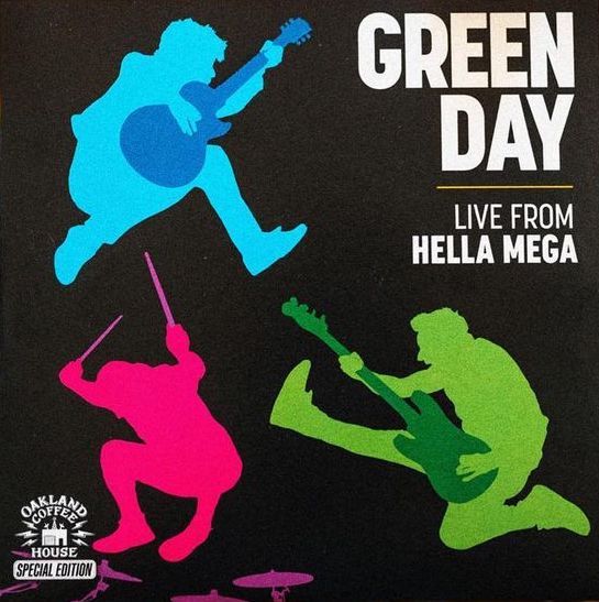 Green Day "Live From Hella Mega" 7" (Yellow Smoke Vinyl)
