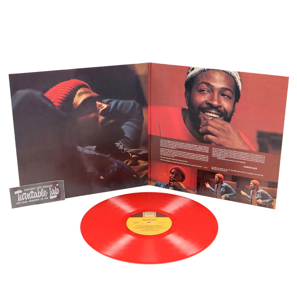 Marvin Gaye "Let's Get It On" LP (50th Anniversary Red Vinyl)
