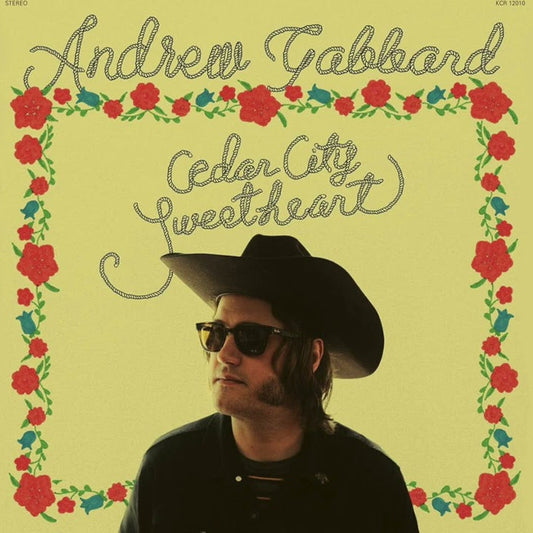 Andrew Gabbard "Cedar City Sweetheart" LP (Clear Vinyl, Yellow And Red Splatter)