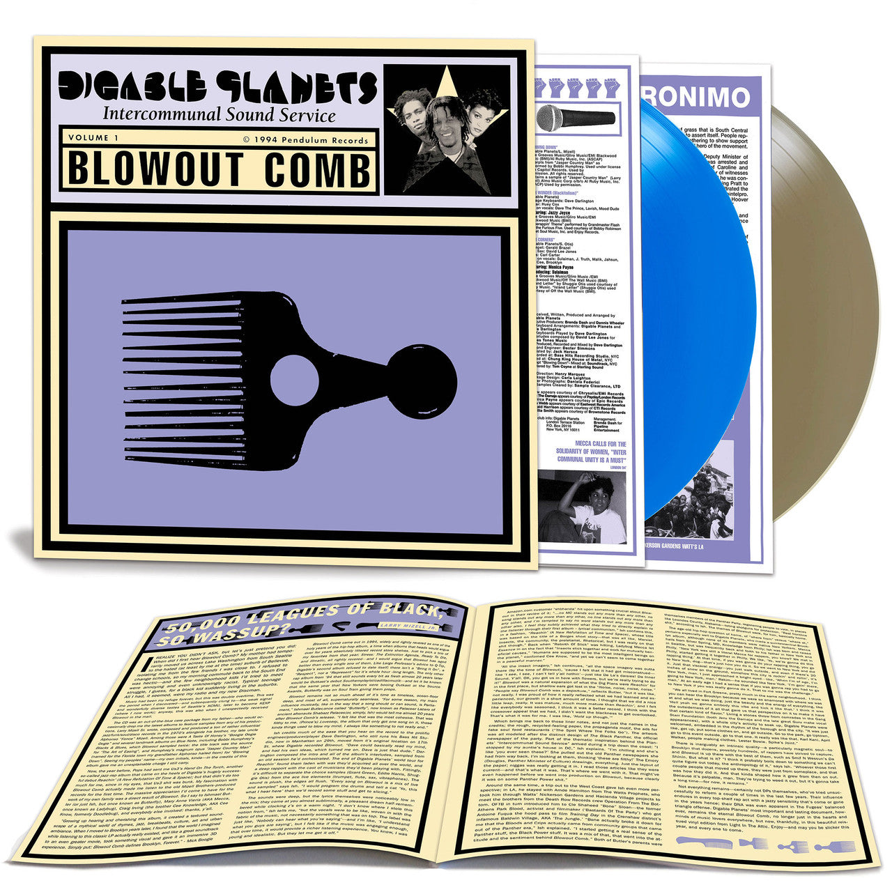 Digable Planets ''Blowout Comb'' 2xLP (Various Colors)