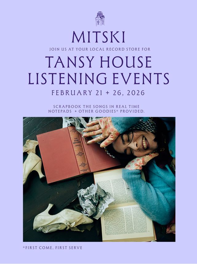 Mitski "Tansy House" Listening Party - Saturday 2/21 @ 5PM