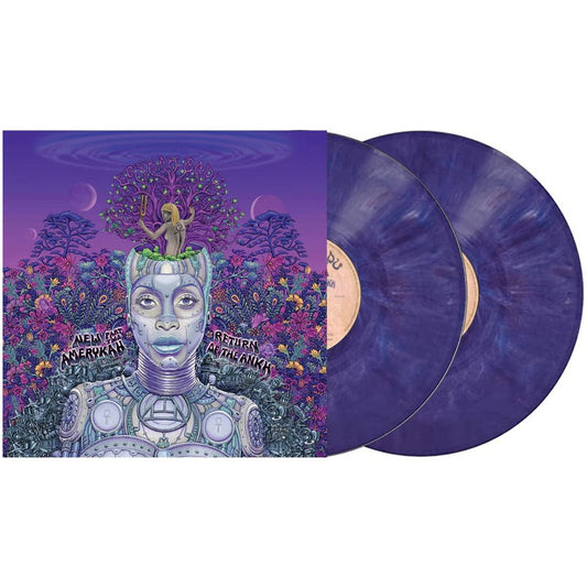 DAMAGED: Erykah Badu "New Amerykah Part Two: Return of the Ankh" 2xLP (Violet Vinyl)