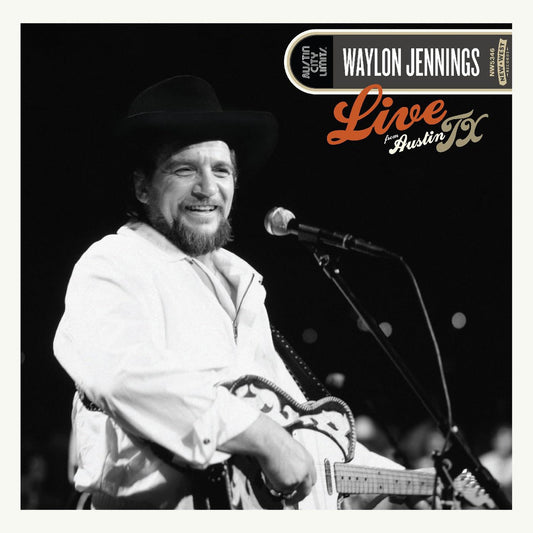 Waylon Jennings "Live From Austin, TX '84" 2xLP (Silver & Gold Vinyl)