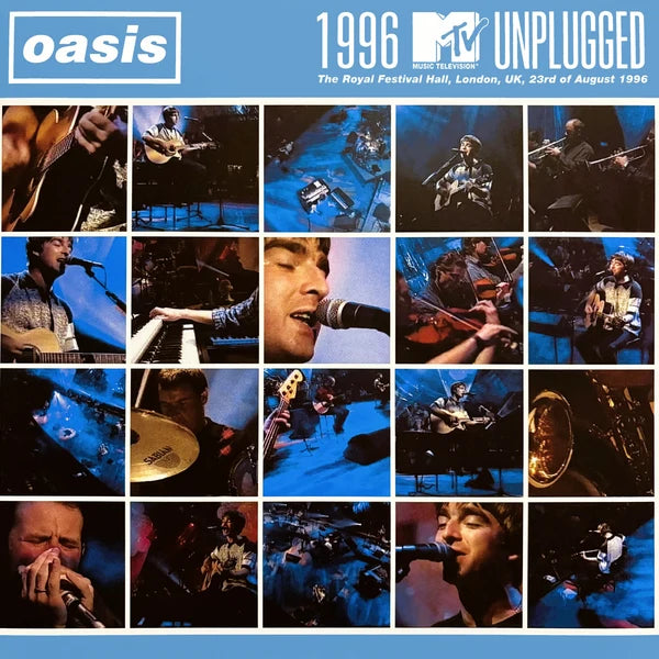 Used Vinyl: Oasis "MTV Unplugged: The Royal Festival Hall, London, UK 23rd of August 1996" LP (2025 Press Color Vinyl)