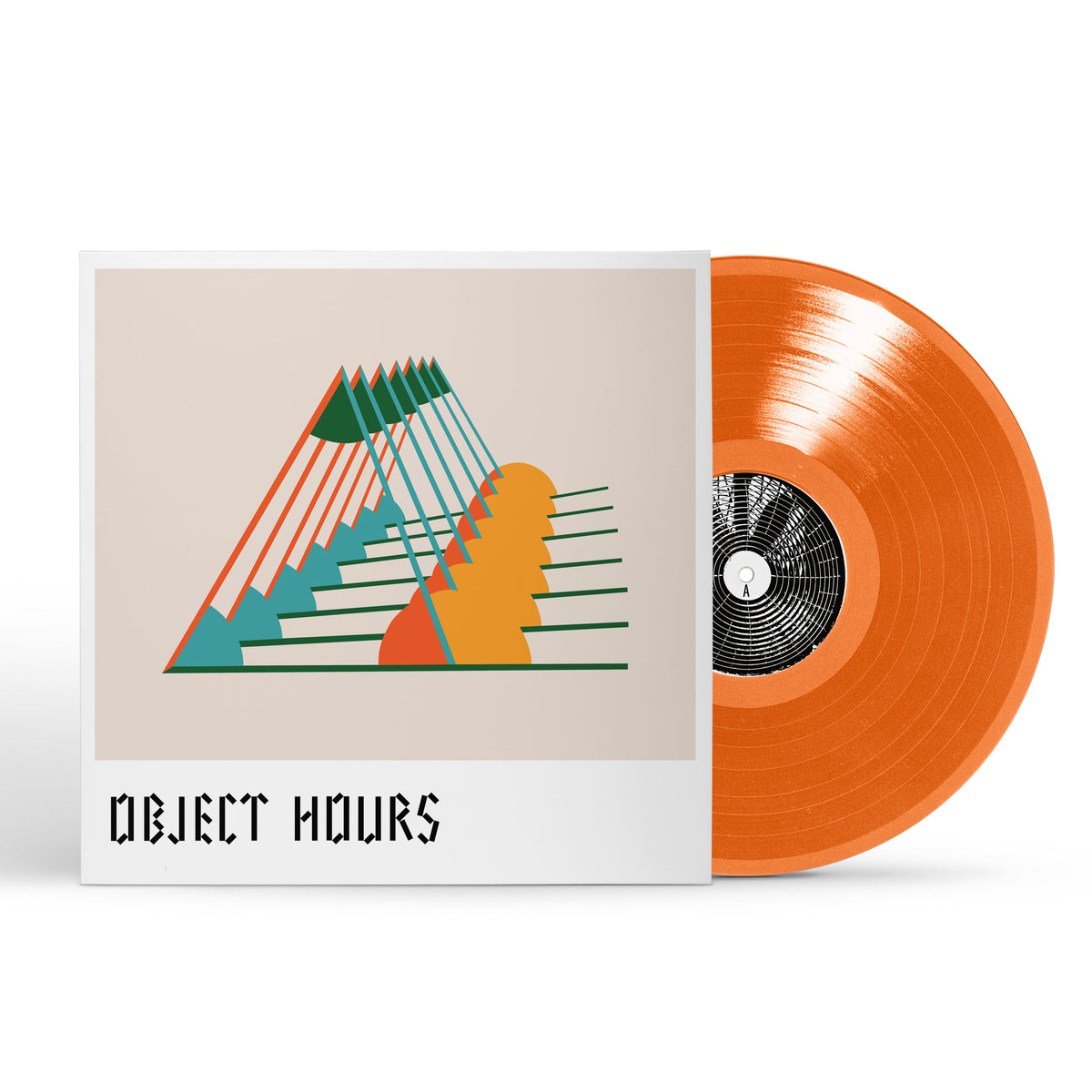 PRE-ORDER: Object Hours "Solved By Walking" LP (Opaque Orange Vinyl)
