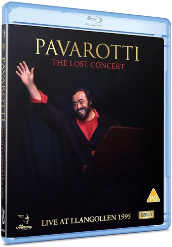 Luciano Pavarotti "Pavarotti: The Lost Concert - Live at Llangollen 1995" Blu-Ray