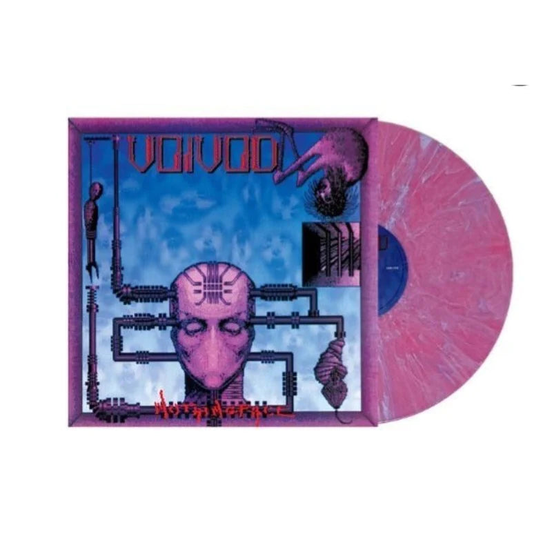 Voivod "Nothingface" LP (Pink w/ Blue Swirl Vinyl)