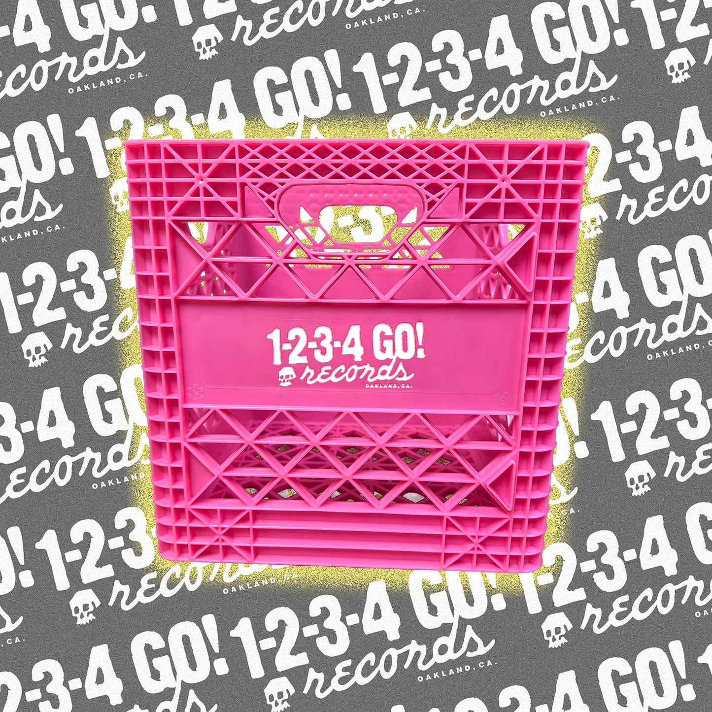1-2-3-4 Go! LP Storage Crate (Pink)