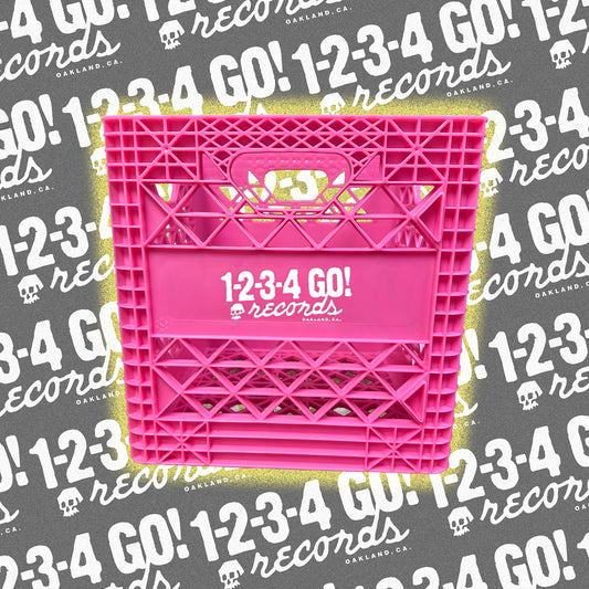 1-2-3-4 Go! LP Storage Crate (Pink)