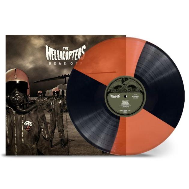 The Hellacopters "Head Off" LP (Transparent Orange & Black Rotor Vinyl)