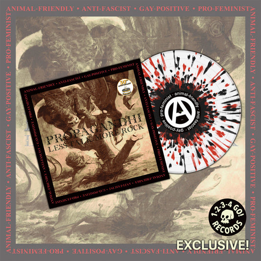 PRE-ORDER: Propagandhi "Less Talk, More Rock" LP (1-2-3-4 Go! Records Exclusive Color Vinyl) (Copy) (Copy) (Copy) (Copy)