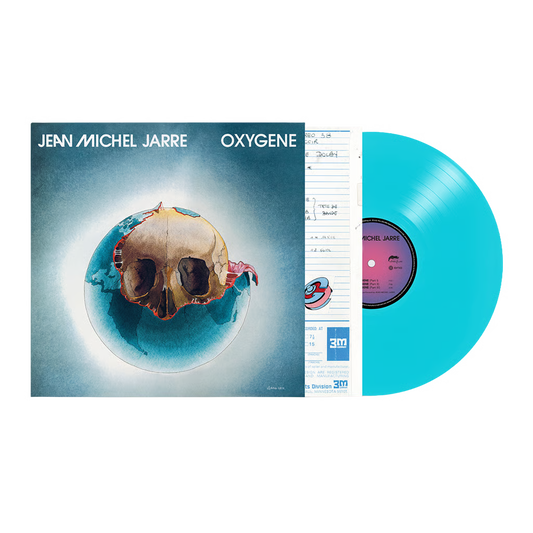 PRE-ORDER: Jean-Michel Jarre "Oxygene (50th Anniversary)" LP (Transparent Turquoise Eco-Mix Vinyl)
