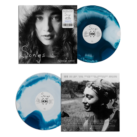 PRE-ORDER: Regina Spektor "Songs" LP (blue/white vinyl)