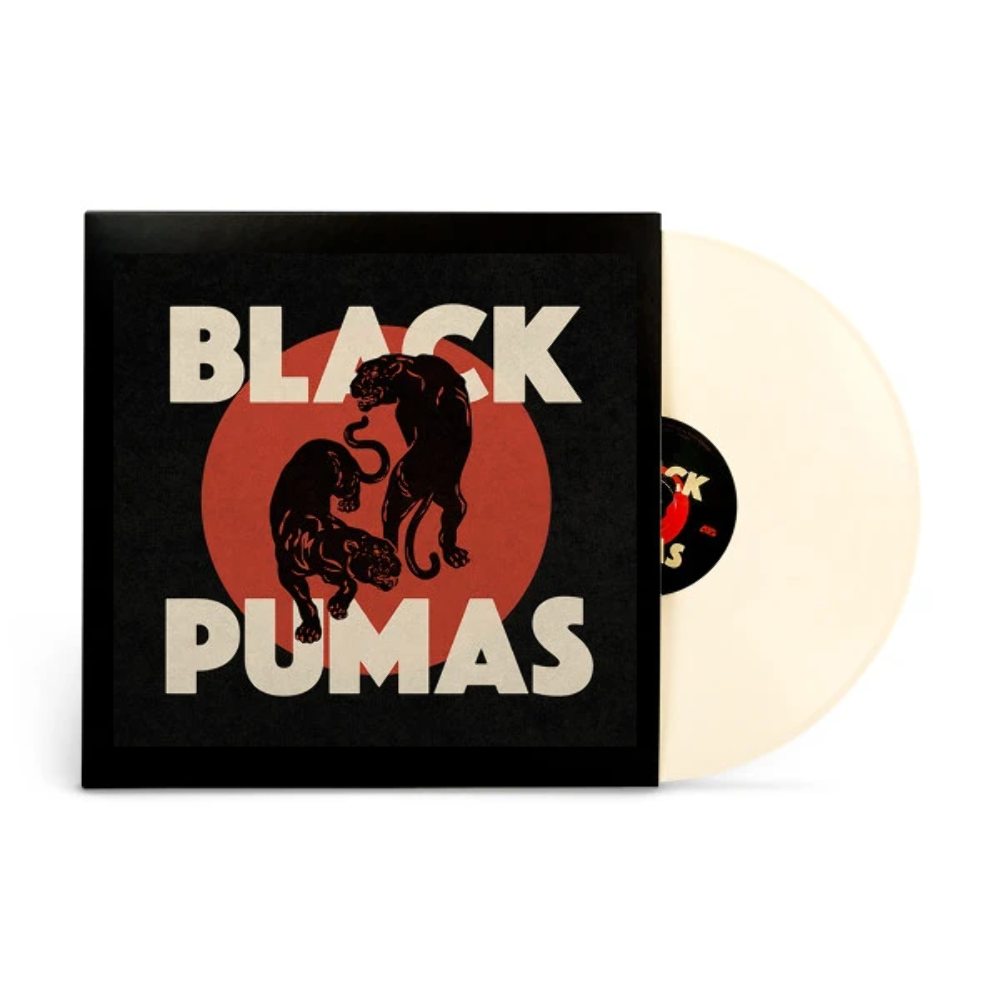 Black Pumas ''Black Pumas'' LP (White Vinyl)