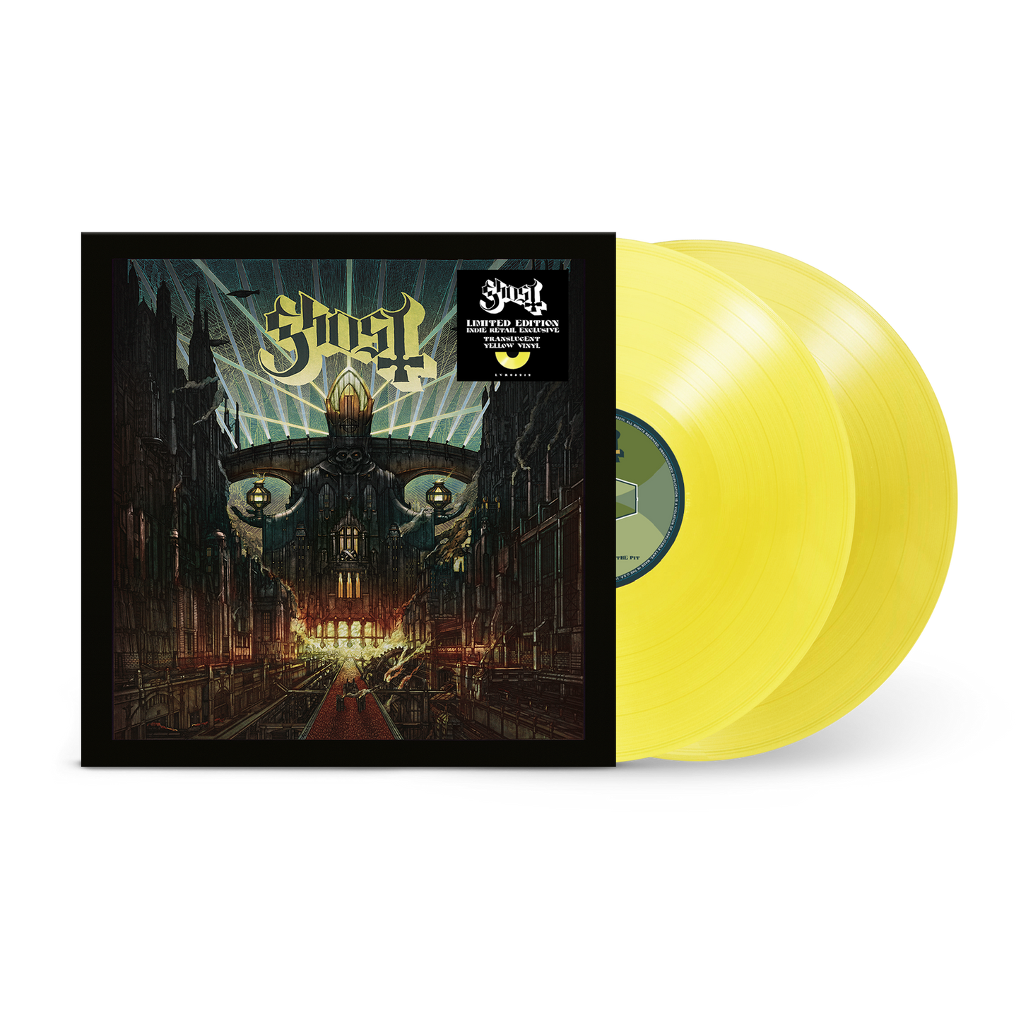 Ghost "Meliora" 2xLP (Deluxe Edition Translucent Yellow Vinyl)