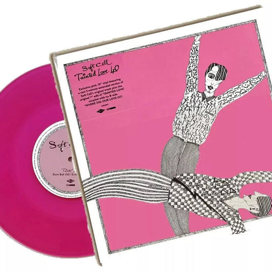 Soft Cell "Tainted Love" & "Where Did Our Love Go" 10" Single (40th Anniversary Pink Vinyl Extended Mix)