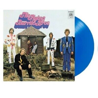 Flying Burrito Bros "The Guilded Palace of Sin" LP (Blue Vinyl)
