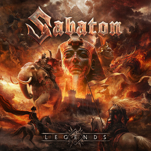Sabaton "Legends" LP (Templars Edition White Marble Vinyl)
