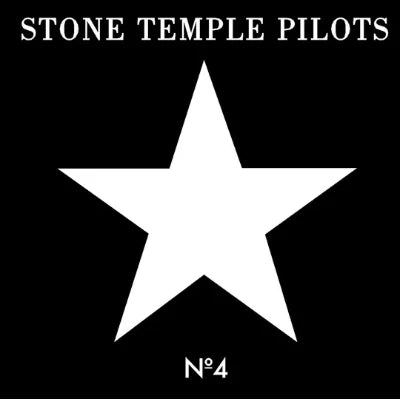 DAMAGED: Stone Temple Pilots "No. 4" LP (Black/White Splatter Vinyl)