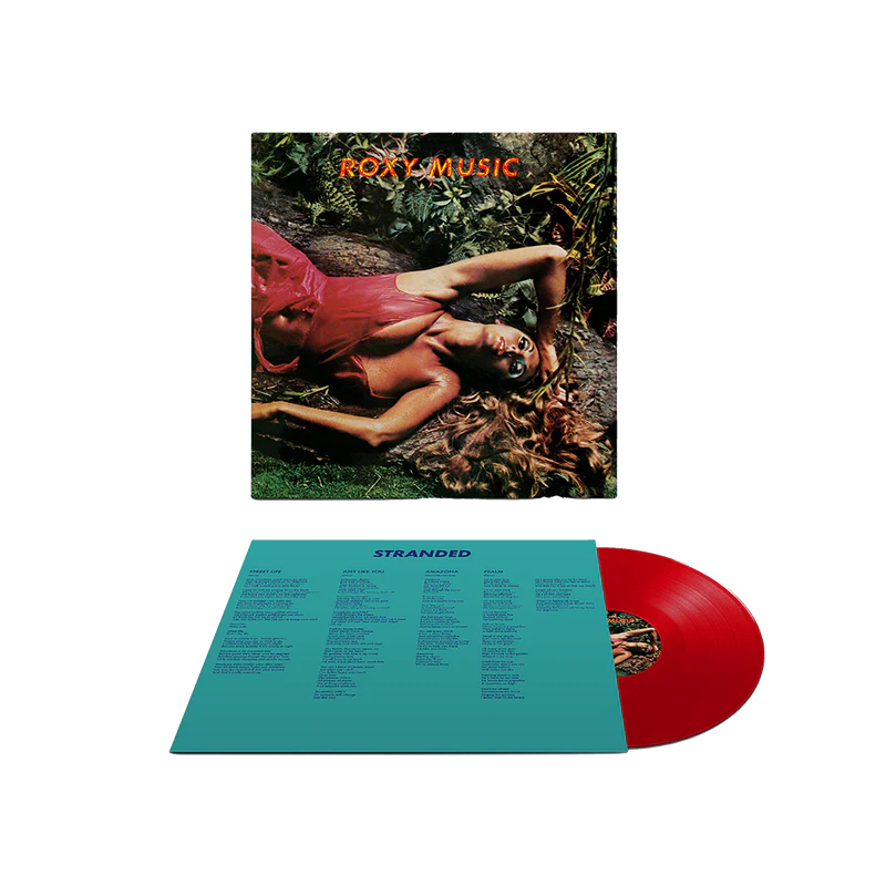 Roxy Music ''Stranded" LP (50th Anniversary Transparent Red Vinyl)