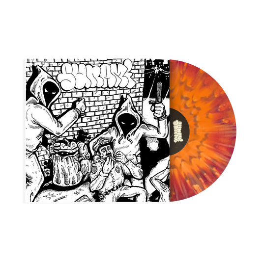 Sunami "7" + Demonstation" 12" EP (Orange & Magenta Swirl Vinyl, Silkscreen)