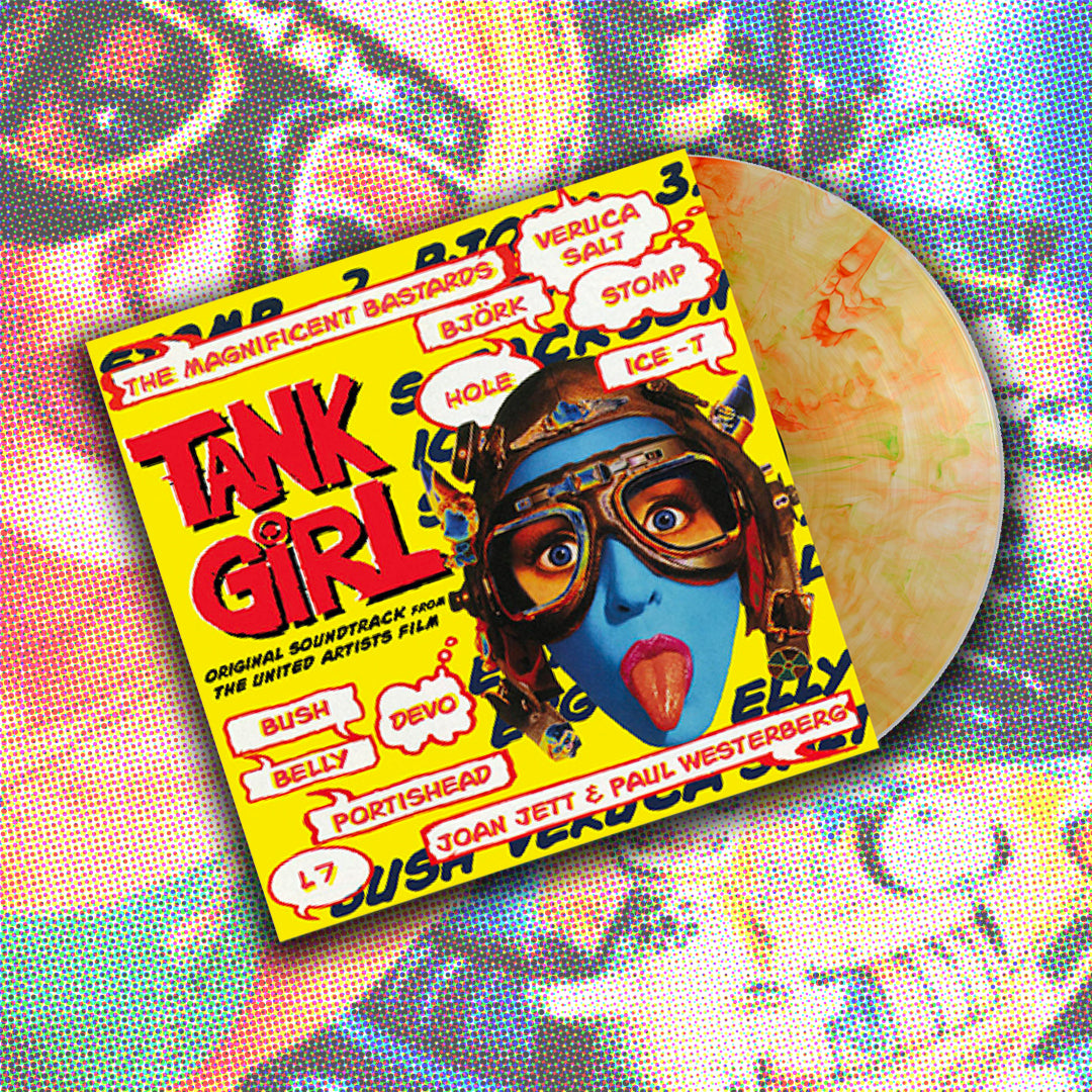 PRE-ORDER: V/A "Tank Girl Soundtrack 30th Anniversary Edition" LP (1-2-3-4 Go! Records Exclusive Color Vinyl!)