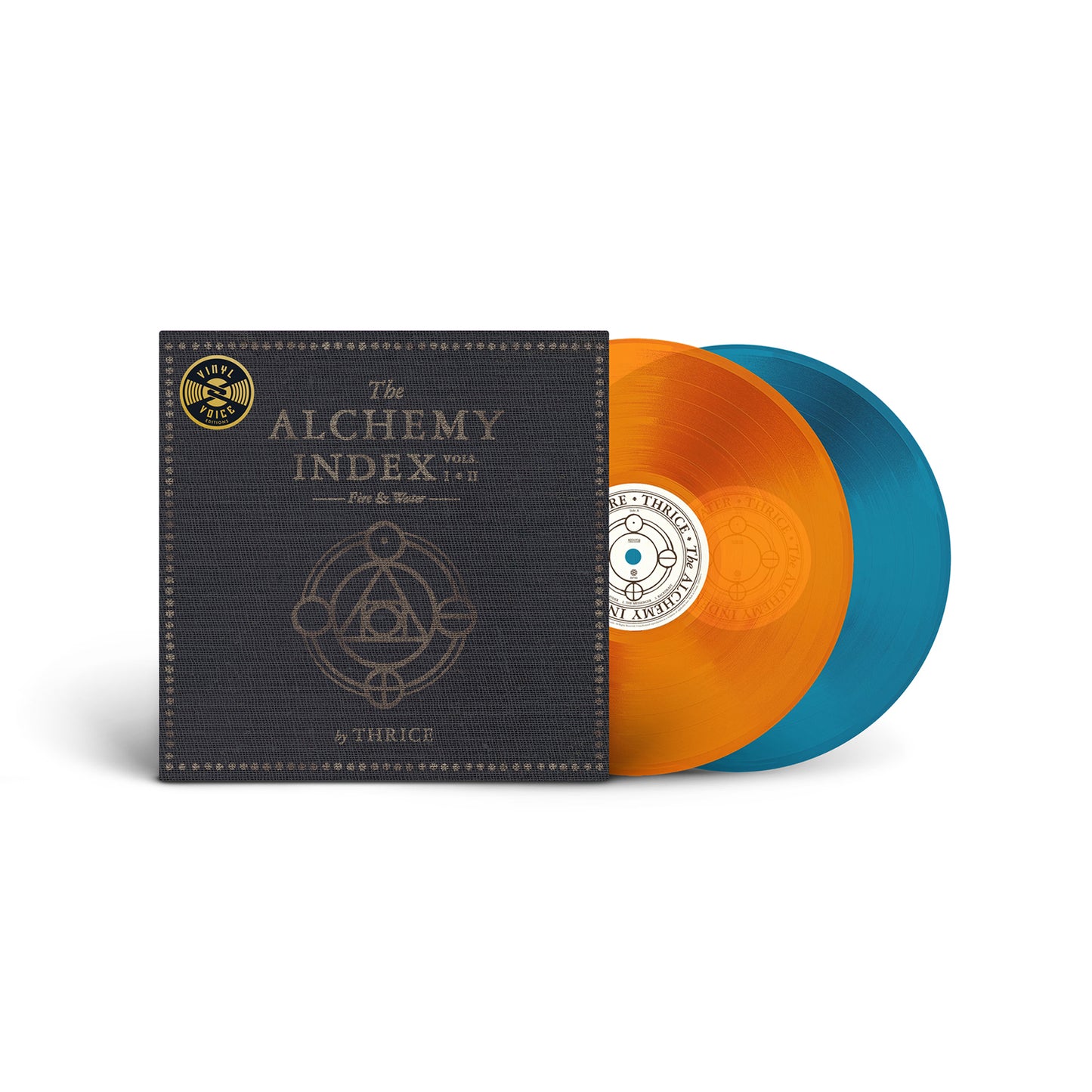 PRE-ORDER: Thrice "The Alchemy Index, Vols. 1 & 2: Fire & Water" 2xLP (Color Vinyl)