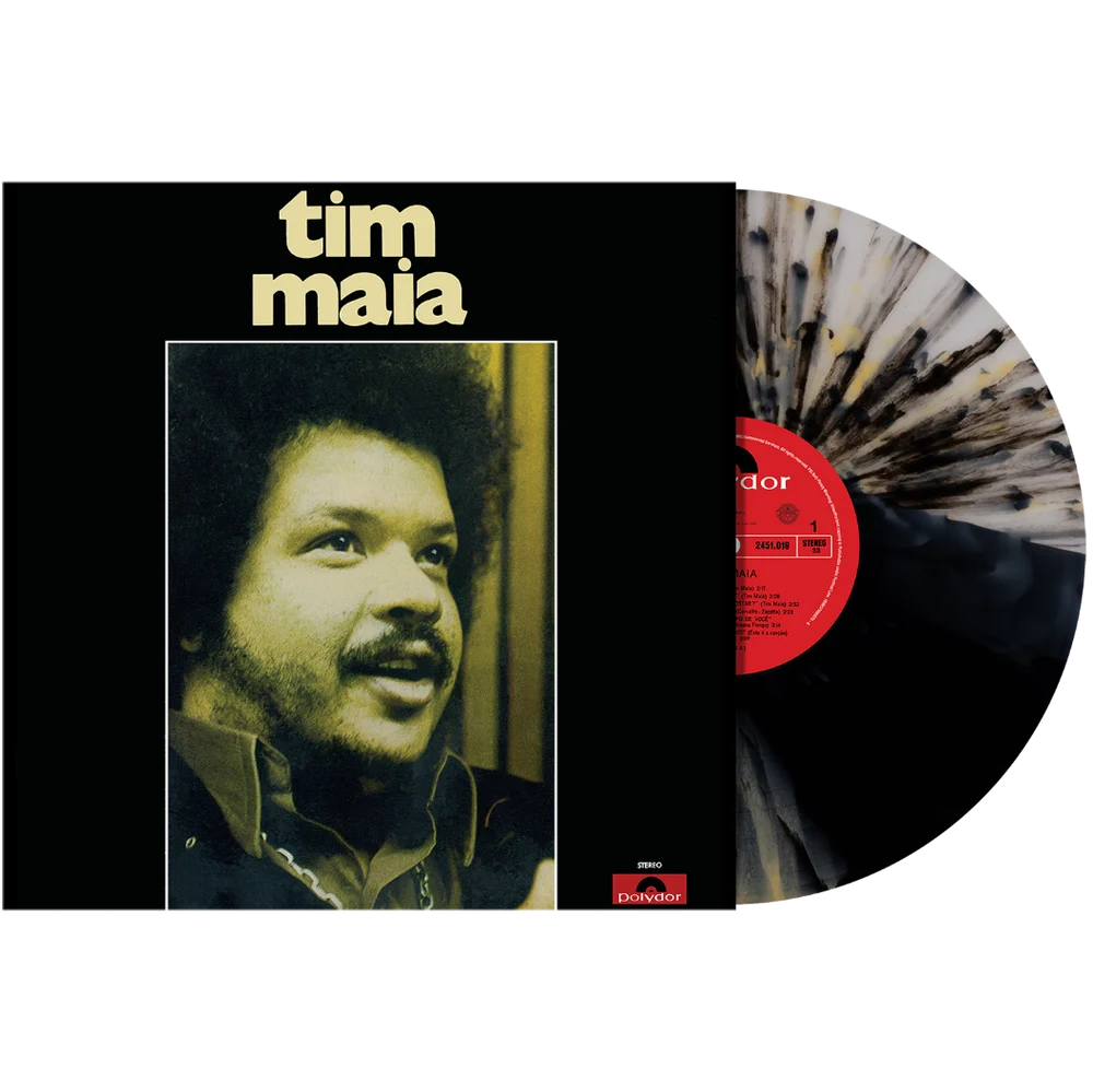 PRE-ORDER: Tim Maia "S/T (1972)" LP (180g Custard/Black Splatter Vinyl)