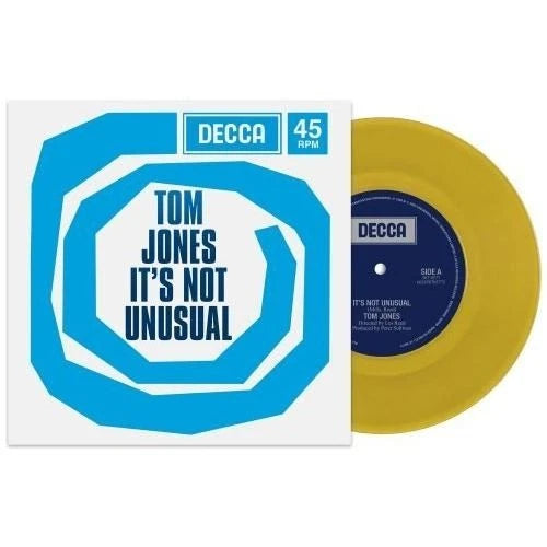 Tom Jones "It's Not Unusual" 7" (Amber Colored Vinyl Import)