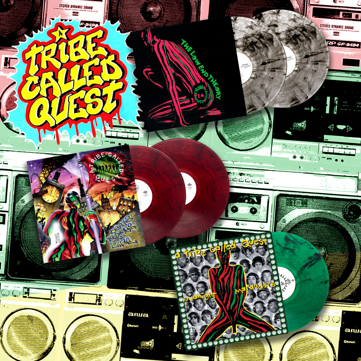 PRE-ORDER: A Tribe Called Quest "RSD Essentials" 3 Vinyl Album Bundle