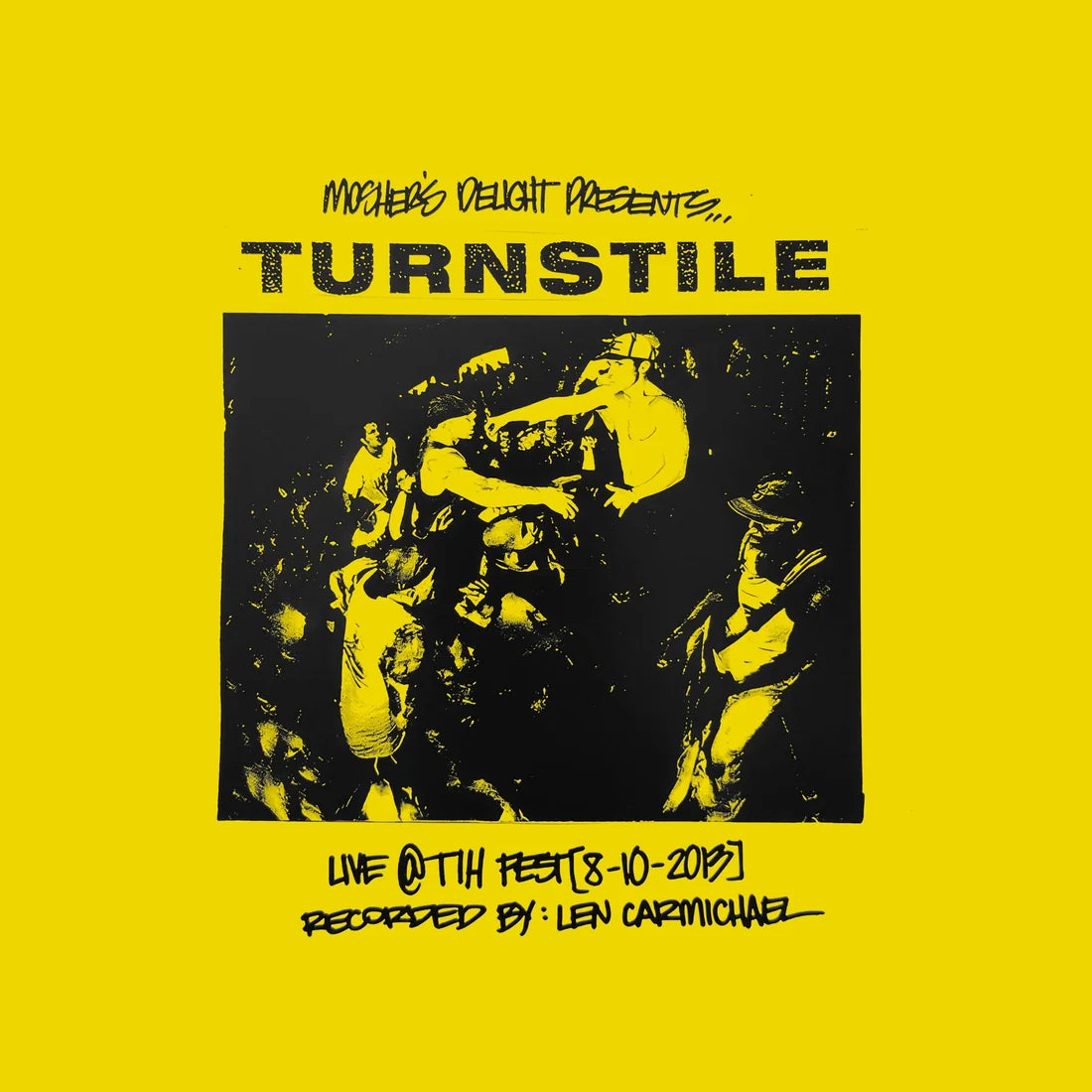 Used Vinyl: Turnstile "Live @ This Is Hardcore Fest 8-10-2013" LP (Color Vinyl)