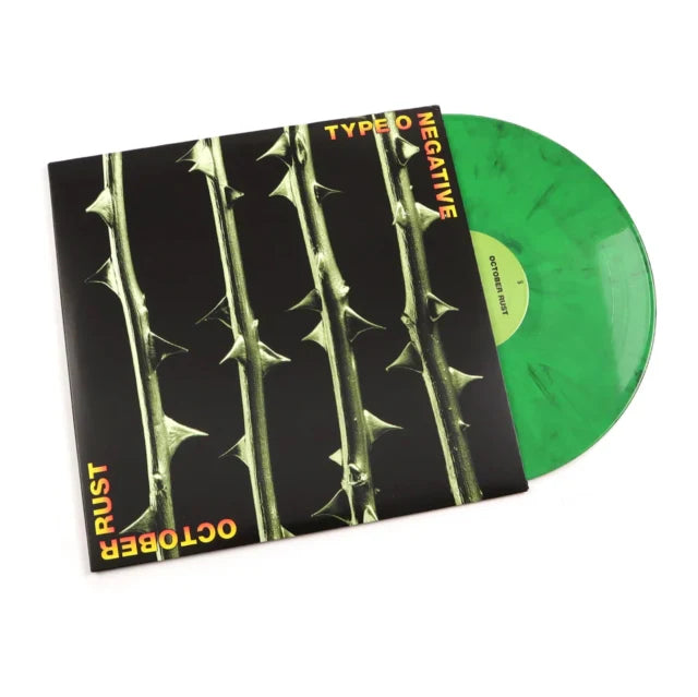 Type O Negative "October Rust" 2XLP (Green & Black Marble Vinyl)
