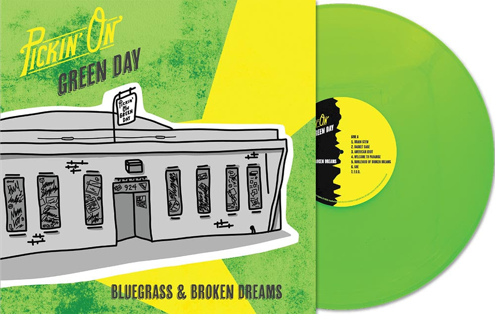 PRE-ORDER: Pickin' On "Pickin' On Green Day" LP (Green Vinyl RSD Essential)