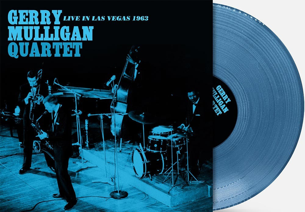 Gerry Mulligan Quartet "Live In Las Vegas 1963" LP (Blue Vinyl RSD Essential)