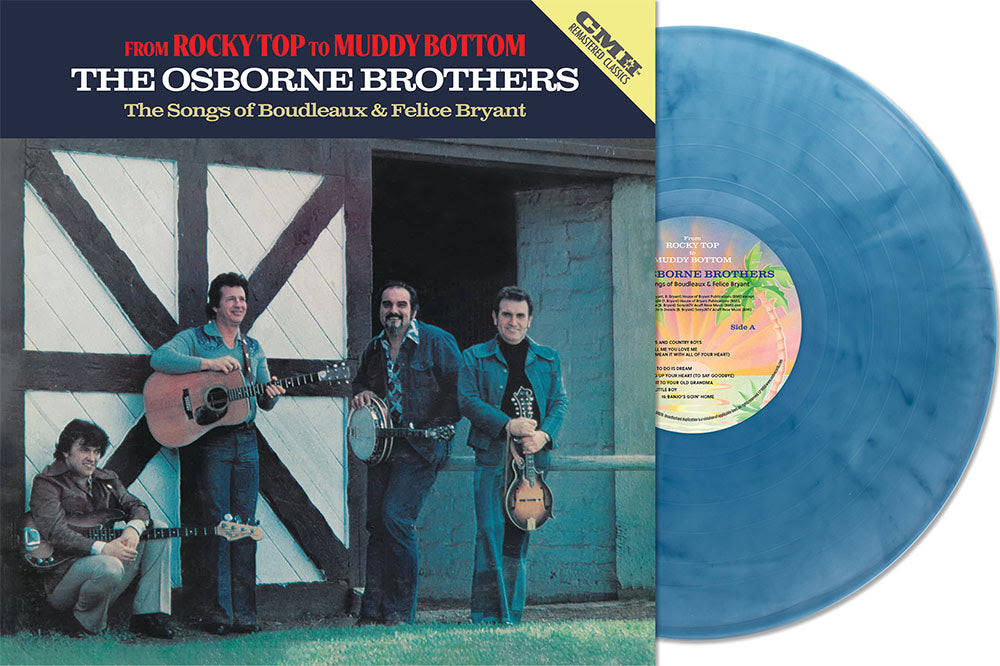 The Osbourne Brothers "From Rockytop To Muddy Bottom" LP (Denim Blue Vinyl RSD Essential)