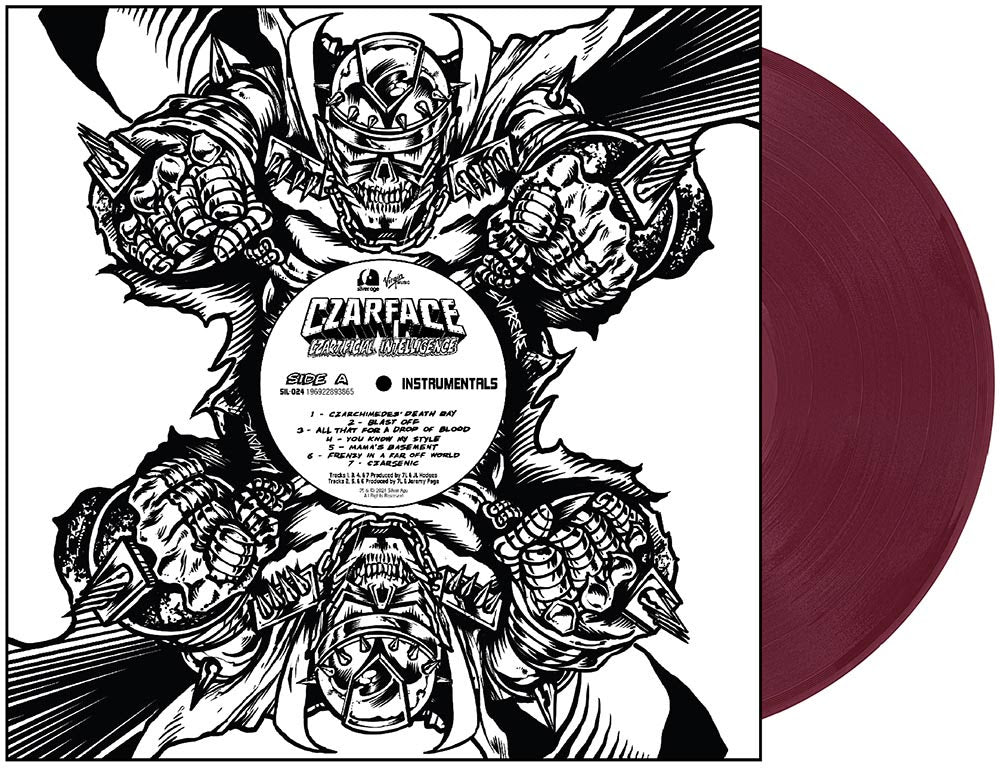 PRE-ORDER: Czarface "Czartificial Intelligence (Instrumentals)" LP (Crimson Vinyl RSD Essential)