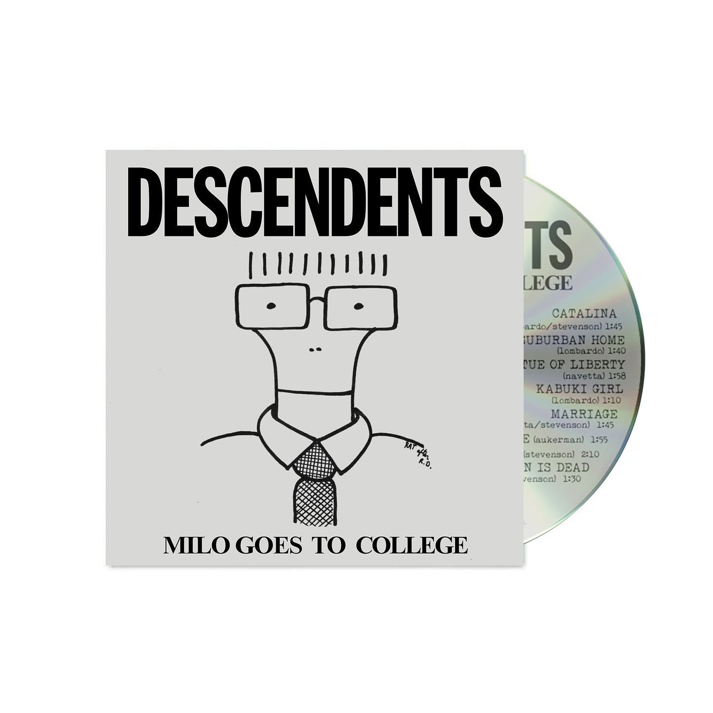 Descendents "Milo Goes To College" CD