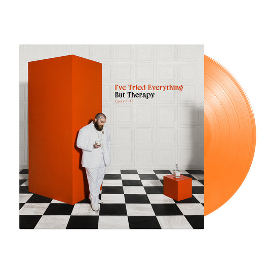 PRE-ORDER: Teddy Swims "I've Tried Everything But Therapy (Part 2)" LP (Indie Exclusive Translucent Orange Crush Vinyl)