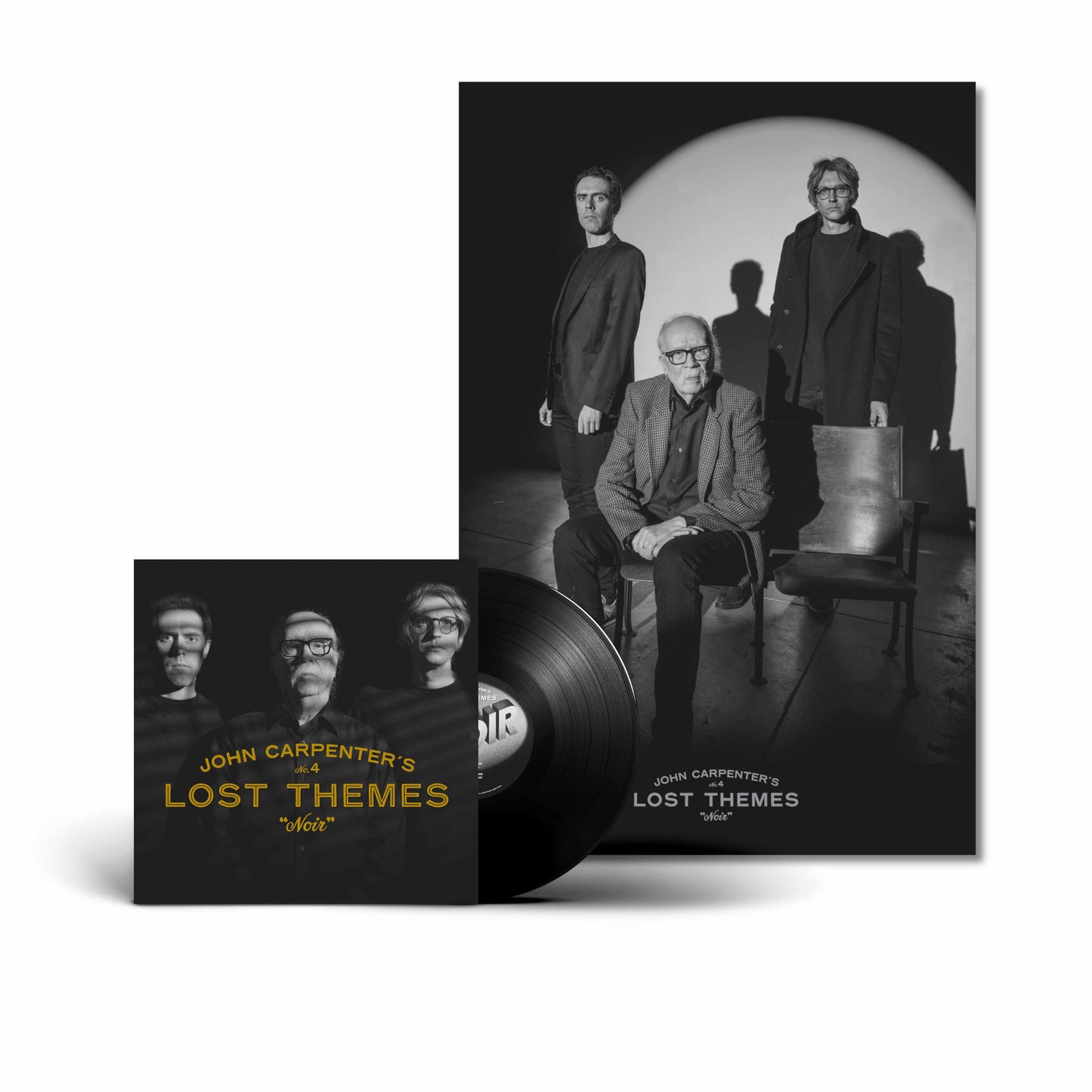 PRE-ORDER: John Carpenter, Cody Carpenter & Daniel Davies "Lost Themes IV: Noir" (Multiple Variants)