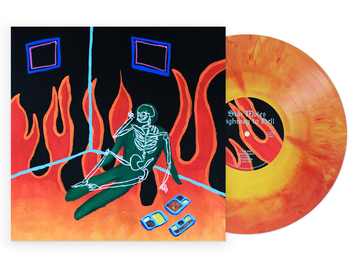 PRE-ORDER: Star Moles "Highway To Hell" LP ("Hellfire" Color Vinyl)