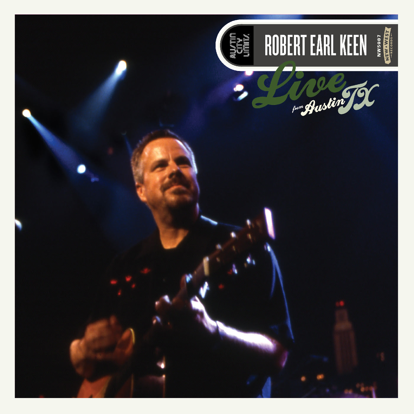 PRE-ORDER: Robert Earl Keen "Live From Austin, TX" 2xLP (Indie Exclusive Red, White, & Blue Splatter Vinyl)