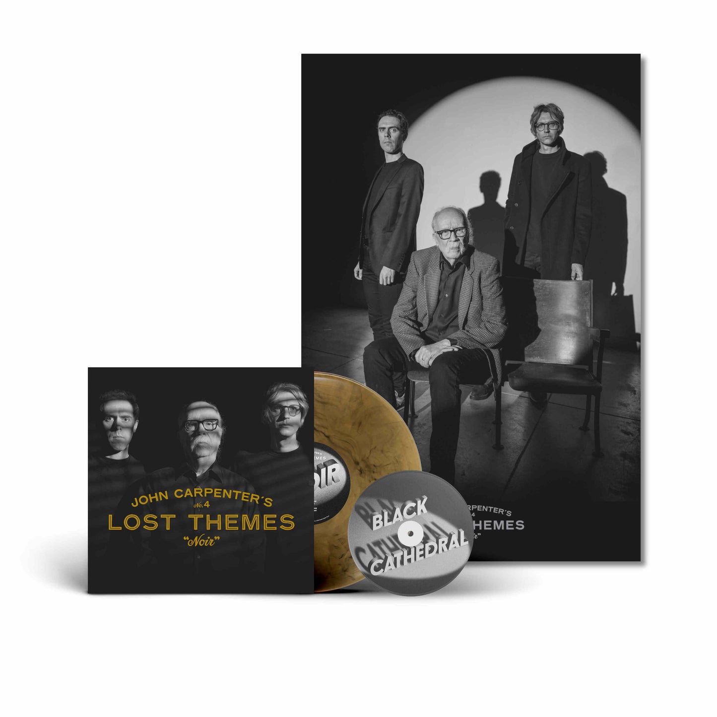 PRE-ORDER: John Carpenter, Cody Carpenter & Daniel Davies "Lost Themes IV: Noir" (Multiple Variants)