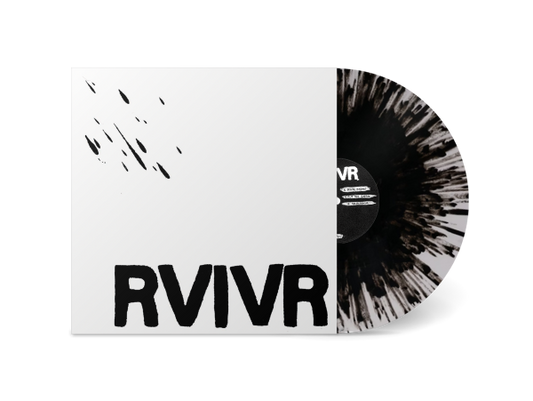 PRE-ORDER: RVIVR "S/T" LP (Clear/Black Splatter Vinyl)