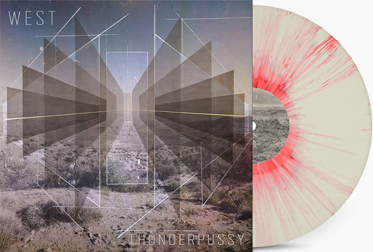 PRE-ORDER: Thunderpussy "West" LP (White and Pink)