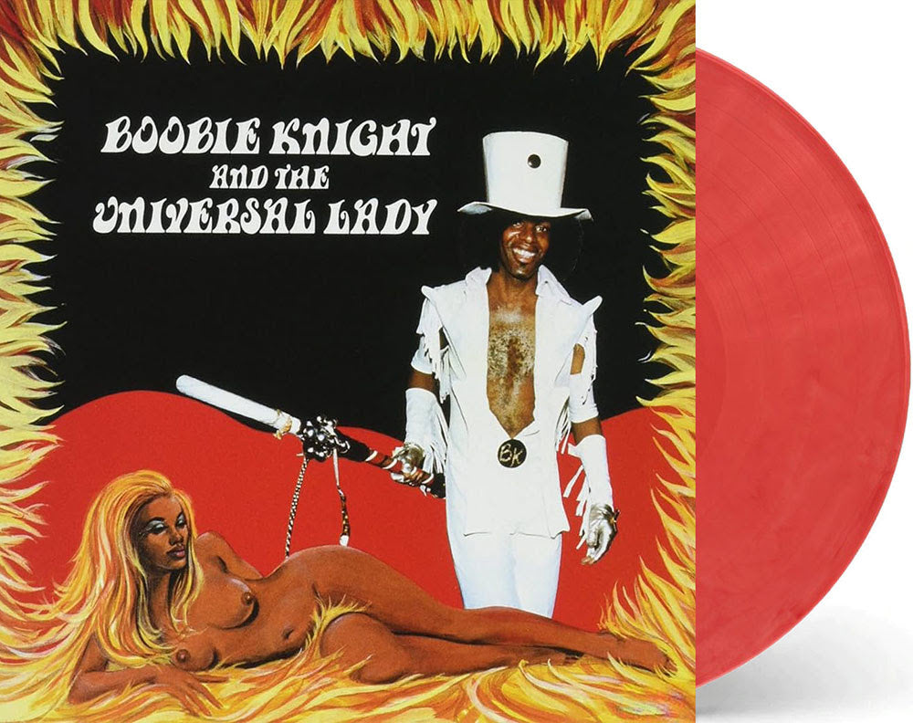 Boobie Knight & The Universal Lady "Earth Creature" LP (Red-Hot Red Vinyl)