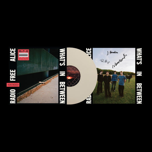 PRE-ORDER: Radio Free Alice "What's In Between" LP (Indie Exclusive Cream Vinyl + Signed Insert)